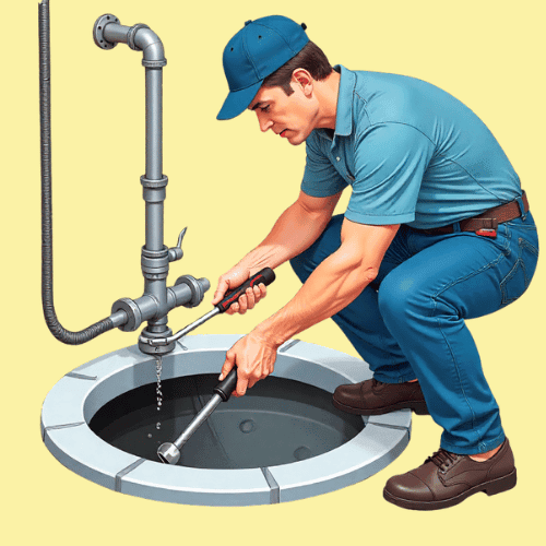 Full plumbing support baffles, inlets outlets, hydro-jetting