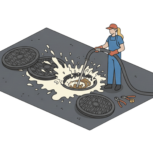 Grease Tank Cleaning