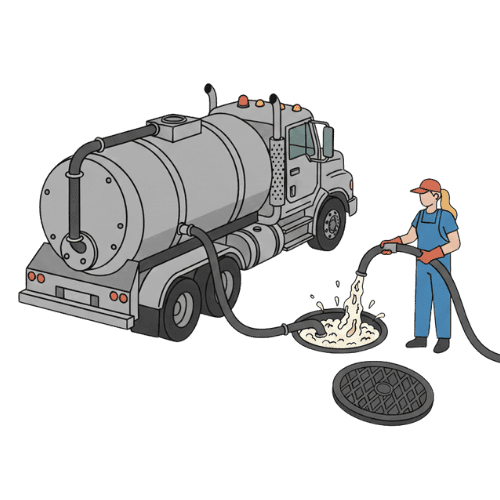 Grease Tank Pumping Out