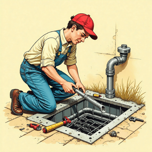 Grease trap installation